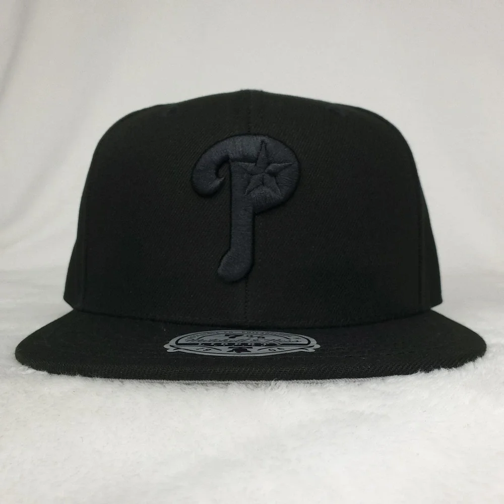 Philadelphia Phillies Mitchell & Ness‎ MLB Fitted 7 3/8 Flatbill Cap Hat 3D NWT